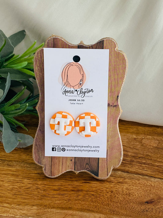 Tennessee Game Day Stud Earrings