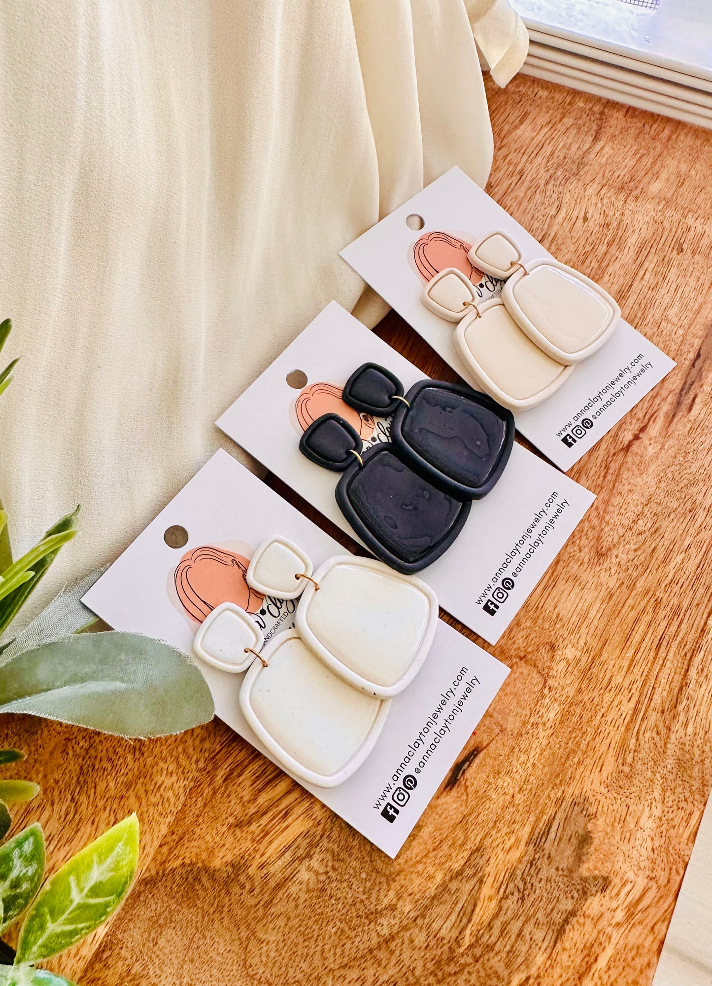 The Moira Clay Statement Earrings
